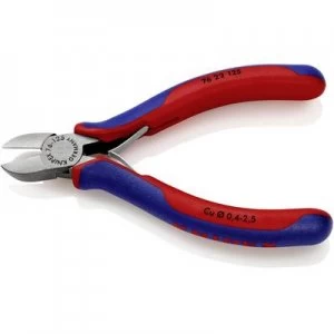 image of Knipex 76 22 125 Electrical & precision engineering Side cutter flush-cutting 125 mm