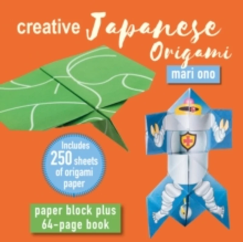 Image of Creative Japanese Origami : Paper Block Plus 64-Page Book Paperback / softback