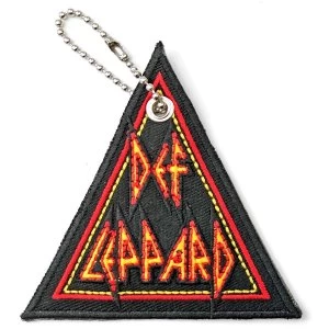 Image of Def Leppard - Tri-Logo Keychain