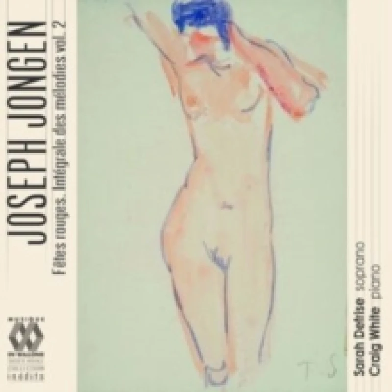 Image of Joseph Jongen: Ftes Rouges. Intgrale Des Mlodies CD / Album