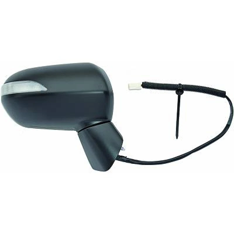 Image of DIEDERICHS 5240424 Wing mirror Right, Heatable, primed Outside Mirror (50)