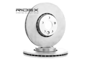 Image of RIDEX Brake disc VOLVO 82B0622 31277342,31410568,31471034 Brake rotor,Brake discs,Brake rotors