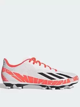 Image of adidas Mens Messi X Speedportal.4 Firm Ground Football Boots - White, Size 10, Men