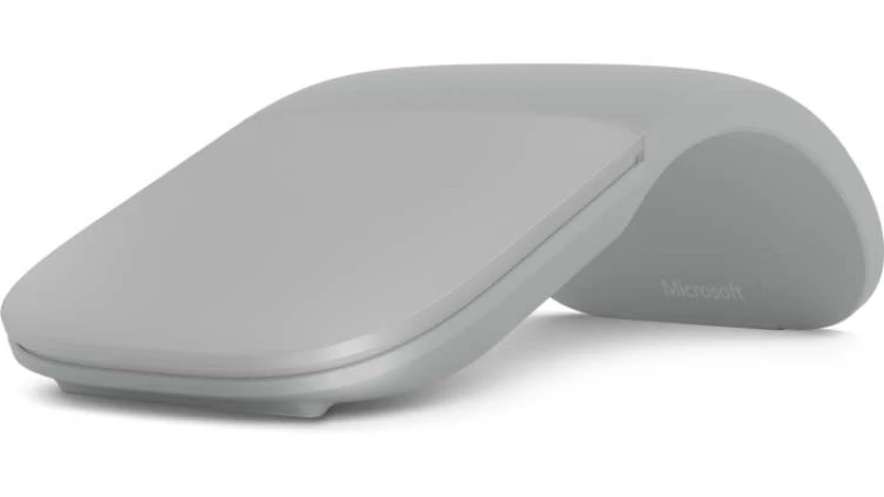 Image of Microsoft ARC TOUCH BlueTOOTH PERP mouse Travel Ambidextrous Blue Trac