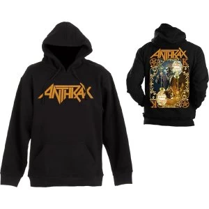 Image of Anthrax - Evil Twin Unisex Large Pullover Hoodie - Black