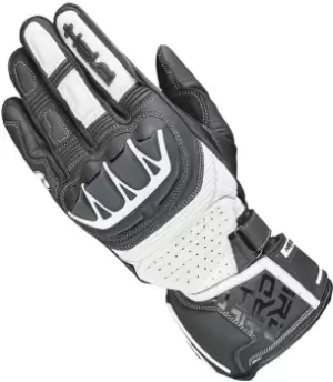 Image of Held Revel 3.0 Motorcycle Gloves, black-white, Size 2XL, black-white, Size 2XL