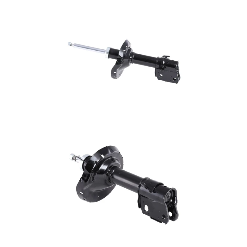 Image of RIDEX 854S21167 Shock absorber Front Axle Left, Gas Pressure, Suspension Strut Shock Absorber (854)