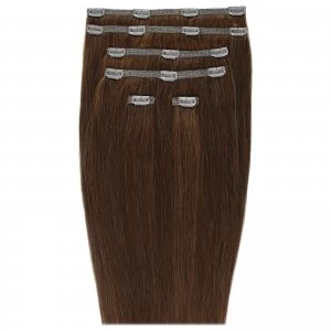 Image of Beauty Works Double Hair Set 18" Clip-In Hair Extensions (Various Shades) - Chocolate 4/6