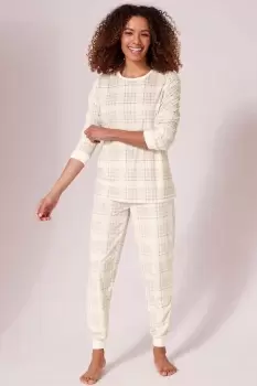 Image of Supersoft Check PJ Set