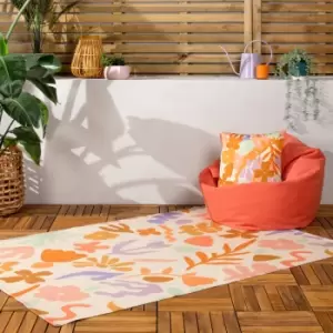 Image of furn. Amelie Washable Indoor Outdoor Rug MultiColoured