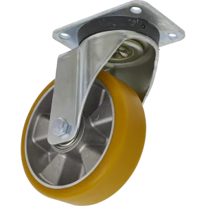 image of Sealey Swivel Plate Castor Polyurethane 160mm