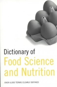 Image of Dictionary of Food Science and Nutrition Paperback