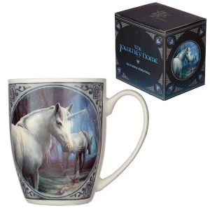 image of Journey Home Unicorn Lisa Parker New Bone China Mug