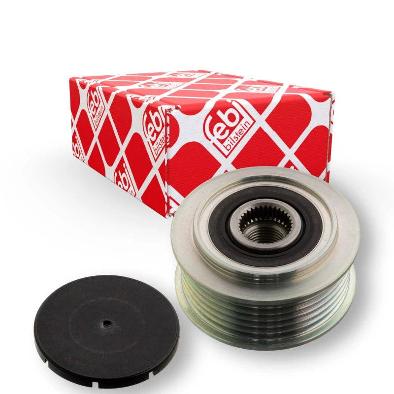 Image of FEBI BILSTEIN 101755 Freewheel Clutch Width: 44mm, with lid Freewheel Clutch,alternator (1390)
