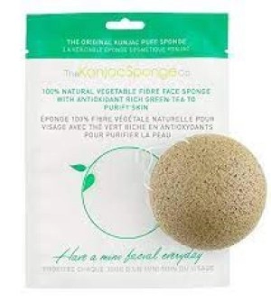 image of Konjac Sponge Konjac Face Sponge Green Tea 1sponge