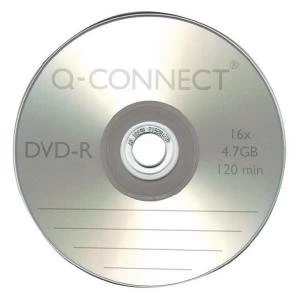 Image of Q-Connect DVD-R Slimline Jewel Case 4.7GB 16x speed DVD-R, 120 minute