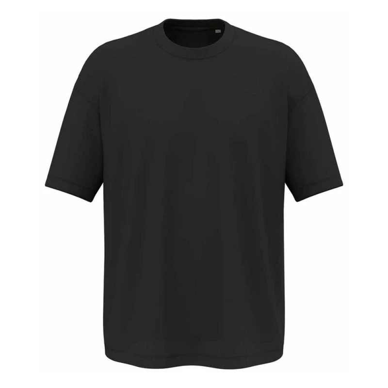 Image of Native Spirit Mens Oversized T-Shirt in Black Size: Large Black Male L