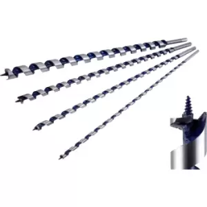 Image of Toolpak Long Auger Drill Bit Set (4 Piece) Carbon Steel