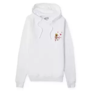 image of Star Wars In Love Hoodie - White - L