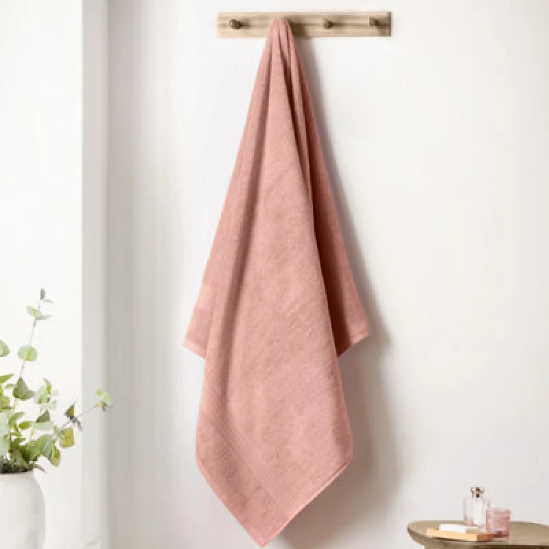 Image of Bianca Fine Linens Supima Cotton 100X150Cm Bath Sheet Pink
