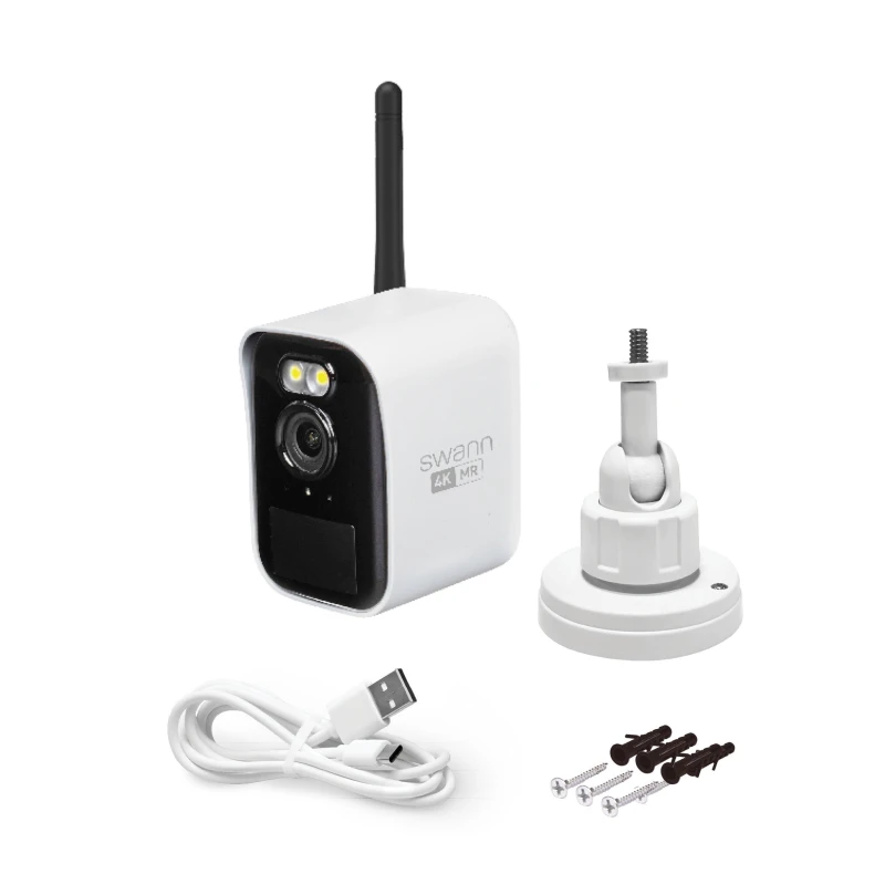 Image of Swann Max Ranger Mini add on camera Smart Home Security Camera - White