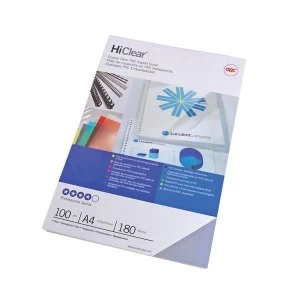 Image of GBC A4 Report Covers 150 Micron 2 x Pack of 25 Covers