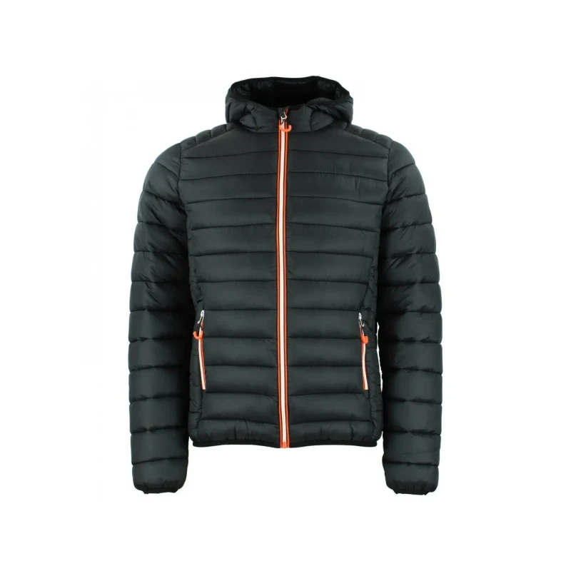 Image of Peak Mountain's Thin Hooded Puffer Noir Male XL