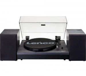 image of LENCO LS-300 Belt Drive Bluetooth Turntable - Black