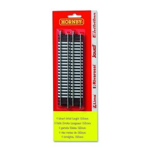 Image of Hornby R600 Straight Track x 4 BLISTER PK