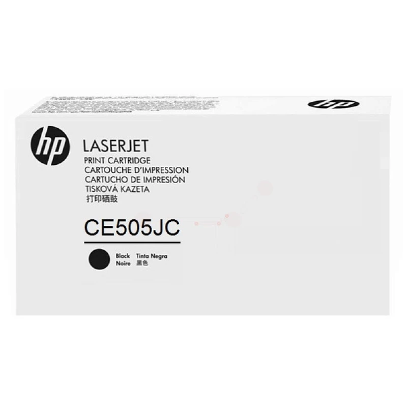 Image of HP CE505JC/05J Toner cartridge Black Contract. 6.5K pages ISO/IEC 1975