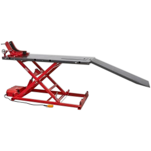 image of Sealey Heavy Duty Electric Motorcycle Lift 680kg