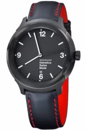 Mens Mondaine Helvetica No1 Bold Watch MH1B1221LB