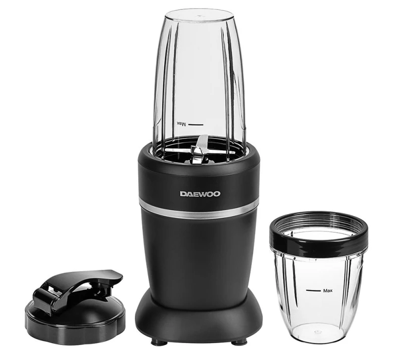 Image of Daewoo Daewoo 1000W 'Ultra Blend' Smoothie Maker Blender Machine 600ml Travel Cup in Black 600ml Unisex 5024996985566