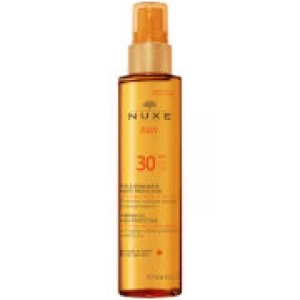 image of NUXE Sun Tanning Oil Face and Body SPF 30 (150ml)