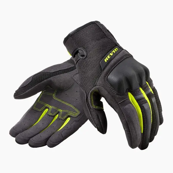 Image of REV'IT! Volcano Black Neon Yellow Size XL
