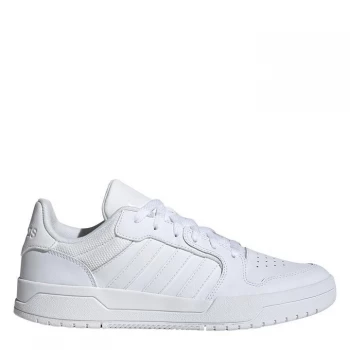 Image of adidas Entrap Mens Basketball Shoes - White/White
