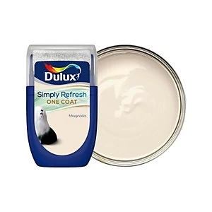 Image of Dulux Simply Refresh One Coat Magnolia Matt Emulsion Paint 30ml