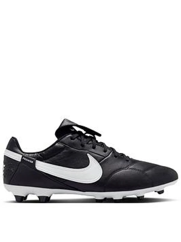 Image of Nike Premier 3 Adults Firm Ground Football Boots - Black Male 7