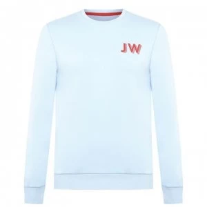 image of Jack Wills Hatton Jw Crew Neck Sweatshirt - Sky Blue