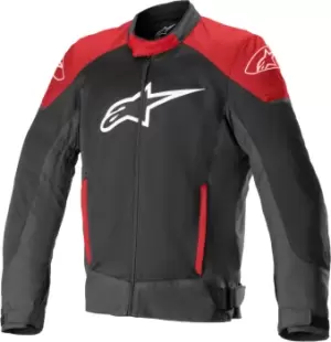 image of Alpinestars T-SP X Superair Motorcycle Textile Jacket, black-red, Size 2XL, black-red, Size 2XL