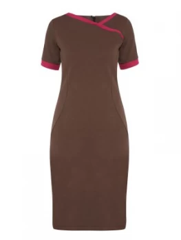 Image of Helen McAlinden Naomi Dress Brown