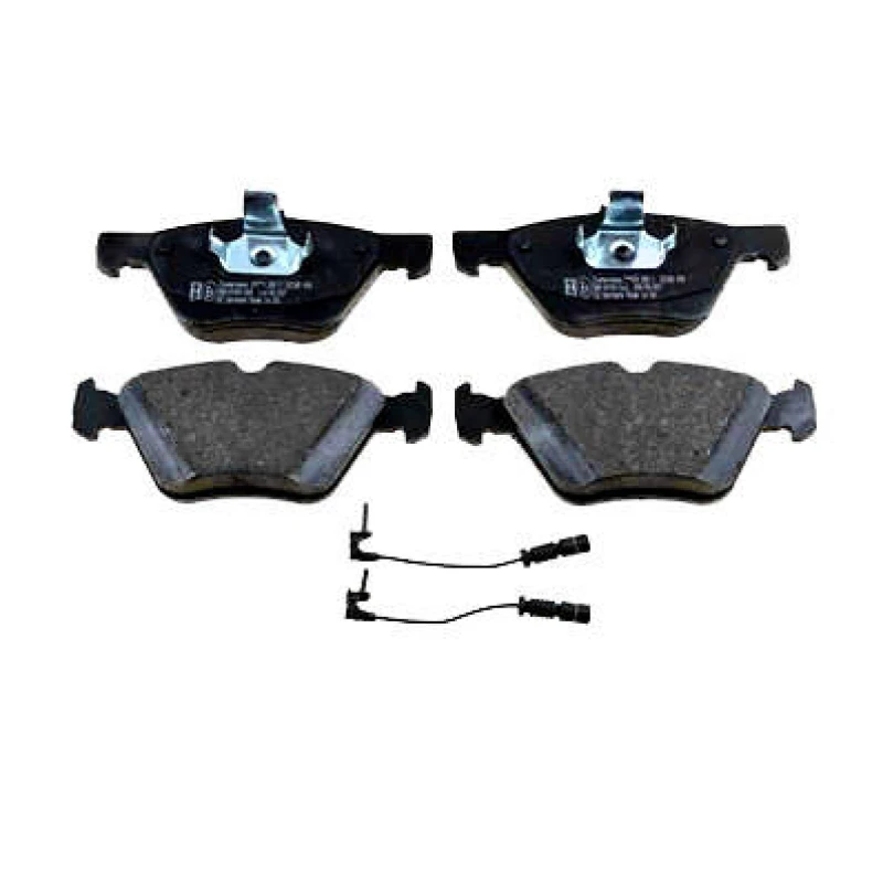 Image of ZIMMERMANN 21670.200.2 Brake pad set Front Axle, incl. wear warning contact, Photo corresponds to scope of supply Brake Pad Set,disc brake (402)