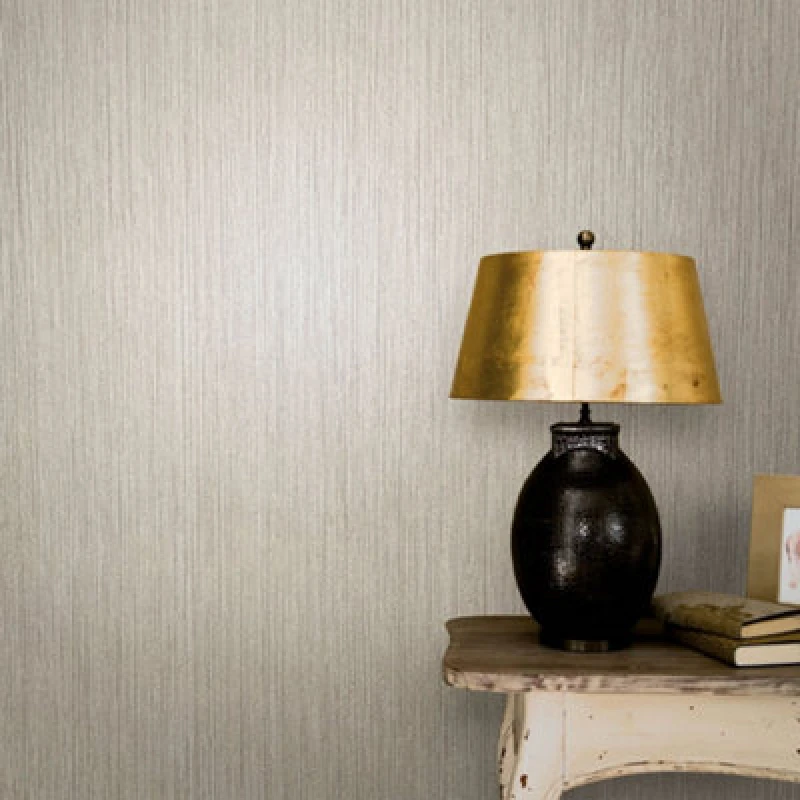 Image of Galerie Avalon Beige Verticle Texture Embossed Wallpaper