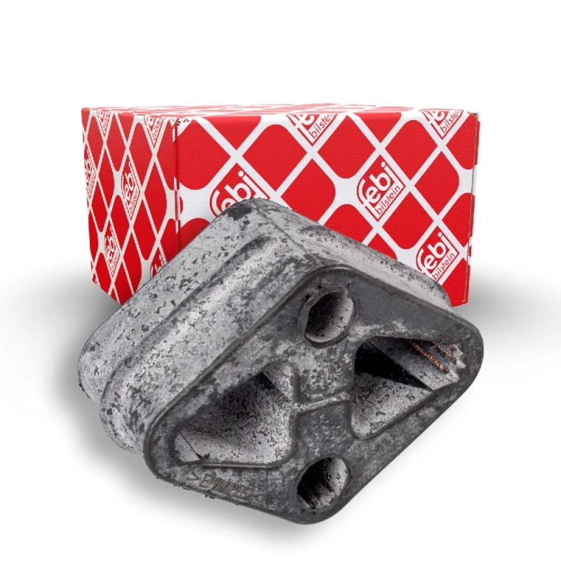 Image of FEBI BILSTEIN 170946 Holder, exhaust system Front Axle EPDM (ethylene propylene diene Monomer (M-class) rubber) Holder,exhaust system (1059)