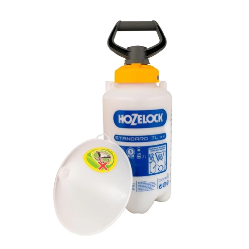 Image of Hozelock Standard 7L Sprayer + Weedkiller Cone 4231 9012