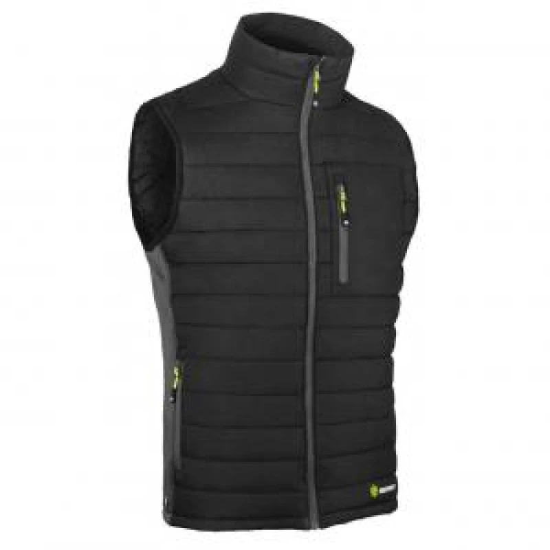 Image of Flex Beeswift Flex workwear padded bodywarmer black/grey xl SFPBWBLGYXL
