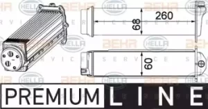Image of Air Conditioning Heat Exchanger 8ML376924-101 by BEHR