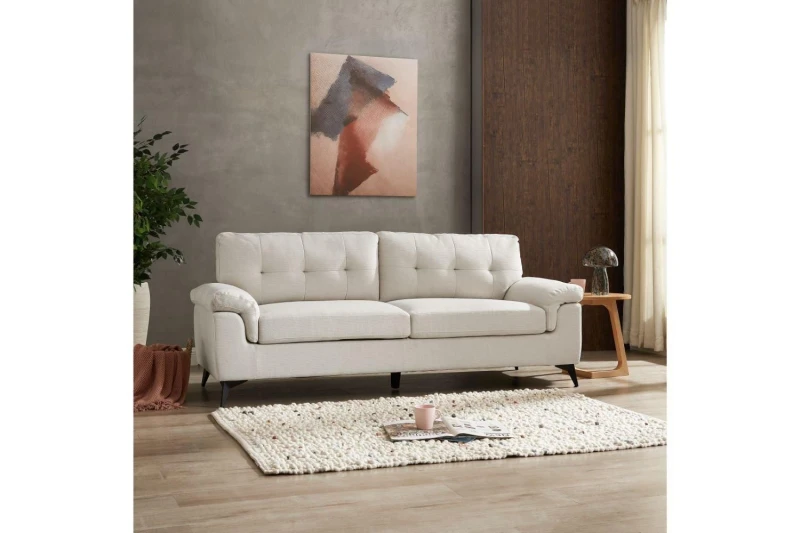 Image of Home Detail Dylan 3 Seater Sofa Natural