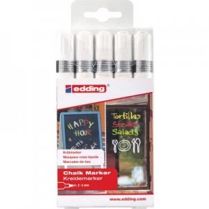 Image of Edding e-4095 4-4095-5049 Chalk White, 2mm, 3mm