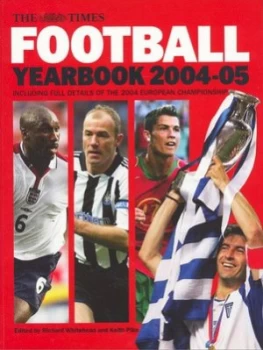 Image of The Times Football Yearbook 2004-05 by Richard Whitehead Paperback